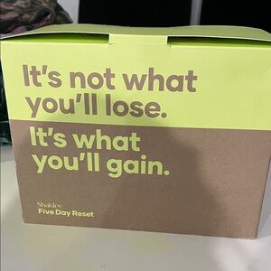 Shaklee Five Day Reset Box BRAND NEW